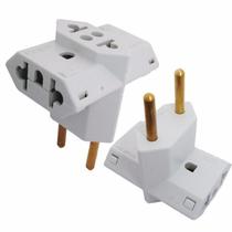 Kit 3 Plug T De Tomada Adaptador Benjamin Universal 10A
