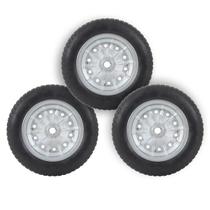 Kit 3 Pneu Completo para Carrinho de Mão e Carga 3.25 Aro 8 Kit 3 Pneu Completo para Carrinho de Mão e Carga 3.25 Aro 8