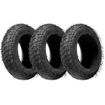 Kit 3 Pneus para carrinho de mão 2 lonas 3,25 x 8" - Ajax Kit 3 Pneus para carrinho de mão 2 lonas 3,25 x 8" - Ajax