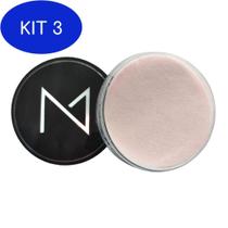 Kit 3 Pó Acrílico Nude 25 15G Majestic Nails