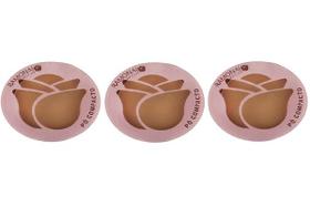 Kit 3 Pó Compacto Cor 06 Bege Escuro 10gr - Ramona Make Up