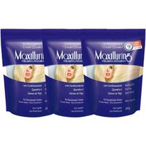 Kit 3 Pó Descolorante Ametista Profissional Violeta 9 Tons Efeito Rápido Maxilluring Pouch 300g