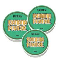 Kit 3 Pó Solto Banana Powder 10g Textura Aveludada Safira Kit 3 Pó Solto Banana Powder 10g Textura Aveludada Safira