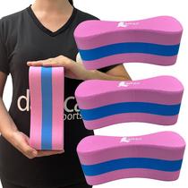 Kit 3 Polibóias Flutuador De Perna Natação e Hidroginástica Em EVA DF1090-RS Rosa Dafoca Sports''