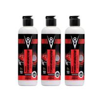 Kit 3 Polidor Tira Riscos Premium Automotivo V8 Sanol 240ml