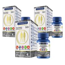 Kit 3 Polivitamínico Vitamina Multi 50+ 60 Cps - Catarinense Kit 3 Polivitamínico Vitamina Multi 50+ 60 Cps - Catarinense