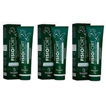 Kit 3 Pomada Fisiofort Original Alívio Da Dor Fisiofort Verd