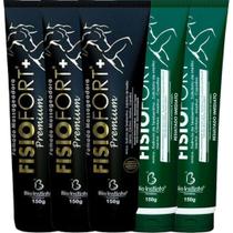 Kit 3 Pomada Fisiofort Premium 150G 2 Pomada Fisiofort 150G