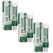 Kit 3 Pomada Massageadora Dr. Chico 150G - Bio Instinto