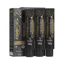 Kit 3 Pomada Massageadora Fisio Fort Premium 150g original - Bio Instinto