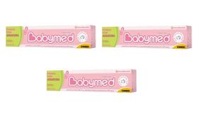 Kit 3 Pomada Para Assaduras Babymed Menina Rosa 45g - Cimed