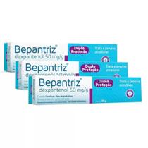 Kit 3 Pomadas Bepantriz com 30g cada