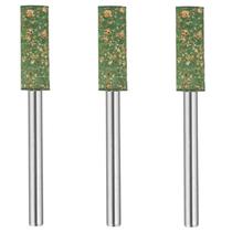 Kit 3 Ponta Montada 6Mm Gergelim Haste 3Mm Micro Retífica