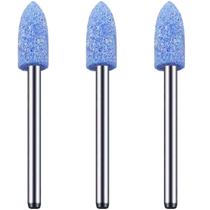 Kit 3 Ponta Montada 6Mm Rebolo Bala Haste 3Mm Micro Retífica