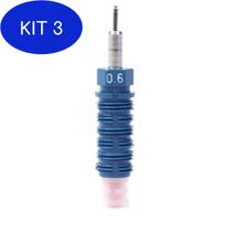 Kit 3 Ponta Para Caneta Nanquim Recarregavel Trident 0,6Mm