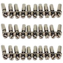 Kit 3 Ponte Conectora Jumper Borne 2,5mm linha SAK, SEK E JUT-2 Kit 3 Ponte Conectora Jumper Borne 2,5mm linha SAK, SEK E JUT-2