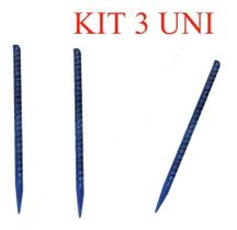 KIT 3 Ponteiro De Ferro Vergalhão 3/4 X 10 (25 cm) KIT 3 Ponteiro De Ferro Vergalhão 3/4 X 10 (25 cm)