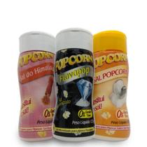 Kit 3 Popcorn Flavapop, Sal Do Himalaia, Sal Popcorn Kit 3 Popcorn Flavapop, Sal Do Himalaia, Sal Popcorn