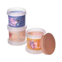 Kit 3 Porta Condimentos Conjunto Organizadores Rosca Stitch