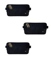 Kit 3 Porta Dólar Dinheiro Documentos Doleira Bolsa P/Viagem Kit 3 Porta Dólar Dinheiro Documentos Doleira Bolsa P/Viagem