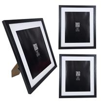Kit 3 Porta Retratos 20x25 Moldura Paspatur Quadro Bronx