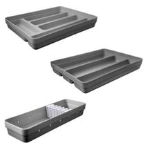Kit 3 Porta Talheres Divisor E Organizador Separador Ou F6245 Kit 3 Porta Talheres Divisor E Organizador Separador Ou F6245