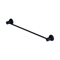 Kit 3 Porta Toalhas Horizontal Banheiro Durável e Resistente Preto Civitt Kit 3 Porta Toalhas Horizontal Banheiro Durável e Resistente Preto Civitt