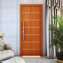 Kit 3 Portas De Madeira Frisada U.V 210cm x 80cm - R50VL