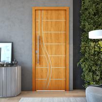 Kit 3 Portas De Madeira Frisada U.V 210cm x 80cm - R70SS Kit 3 Portas De Madeira Frisada U.V 210cm x 80cm - R70SS