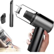 Kit 3 Portátil Aspirador De Pó Vertical Bivolt Usb Recarregável