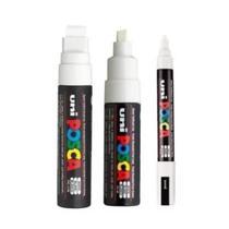 Kit 3 Poscas Pc-5m, 8k e 17k Cor: Branca Uni-ball Kit 3 Poscas Pc-5m, 8k e 17k Cor: Branca Uni-ball