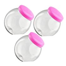 Kit 3 Pote Baleiro Grande 3lt Tampa Branca Porta Mantimentos Kit 3 Pote Baleiro Grande 3lt Tampa Branca Porta Mantimentos