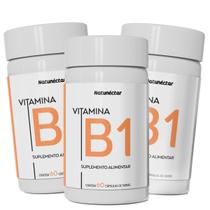 Kit 3 Pote De Vitamina B1 A Melhor Tiamina 180 Cápsulas Pura Thiamine Sem Sabor Original Alta Pureza Kit 3 Pote De Vitamina B1 A Melhor Tiamina 180 Cápsulas Pura Thiamine Sem Sabor Original Alta Pureza