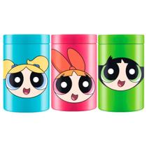 Kit 3 Pote Infantil Meninas Super Poderosas Organizador 1,5l