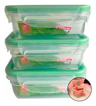Kit 3 Pote Multiuso Freshy Plástico Freezer Sanremo Sr1763 330ml