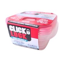 Kit 3 Pote Transparente Com Tampa 600ml Com Válvula Para Microondas Freezer LigBrin