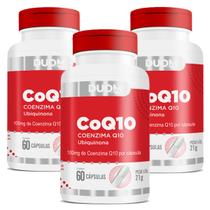 Kit 3 Potes Coenzima Q10 Duom 180 Capsulas