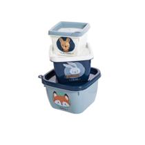 Kit 3 Potes Conjunto Infantil Lanches Papinha Plasutil Kit 3 Potes Conjunto Infantil Lanches Papinha Plasutil