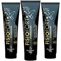 Kit 3 Potes Fisiofort Premium Pomada Massageadora 150g Kit 3 Potes Fisiofort Premium Pomada Massageadora 150g