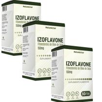 Kit 3 Potes Izoflavone Suplemento Alimentar Fitoesteróis Natural Puro Original 180 Cápsulas Fitoesterol - Natunéctar Kit 3 Potes Izoflavone Suplemento Alimentar Fitoesteróis Natural Puro Original 180 Cápsulas Fitoesterol - Natunéctar
