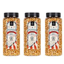 Kit 3 Potes Milho Pipoca Premium Members Mark 700g Alto Rendimento e Qualidade Kit 3 Potes Milho Pipoca Premium Members Mark 700g Alto Rendimento e Qualidade