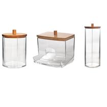 Kit 3 Potes Organizadores Kit 3 Potes Organizadores