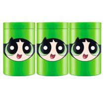 Kit 3 Potes Plásticos Mantimentos Multiuso 1,5LT Personagens Diversos