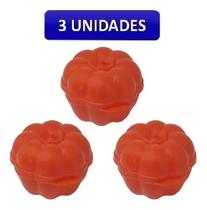 Kit 3 Potes Porta Abobora Para Guardar Frutas Alimentos Kit 3 Potes Porta Abobora Para Guardar Frutas Alimentos
