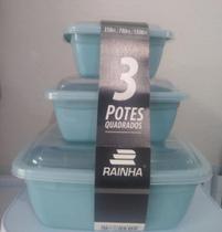 Kit 3 potes Rainha Kit 3 potes Rainha