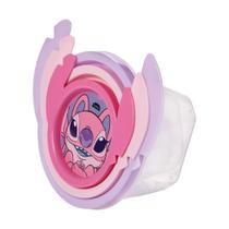 Kit 3 Potes Stitch e Angel Lúdico 3D Lancheira Passeio Kit 3 Potes Stitch e Angel Lúdico 3D Lancheira Passeio