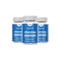 Kit 3 Potes Suplemento Vitamina Capilar - New Hair Masculino