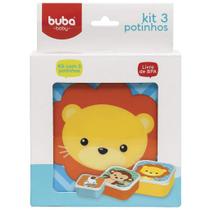 Kit 3 Potinhos Animais Papinha Animal Fun 11383 - Buba