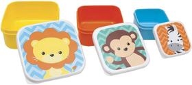 Kit 3 Potinhos Animal Fun