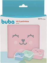 Kit 3 Potinhos Gumy, Buba Colorido